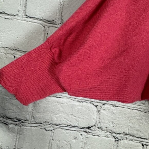 Anthropologie Akemi + Kin Dolman Cardigan Sweater Tie Front Pink Women One Size - Picture 4 of 7